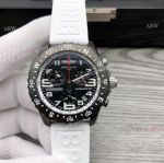 Breitling Endurance Pro 44mm White Rubber Band Quartz Watch Best Copy 